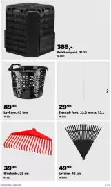 Biltema kundeavis Side 11: Treskaft furu €29,90, Rivehode €39,90