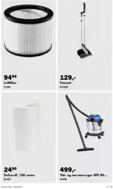 Biltema kundeavis Side 16: Luftfilter €94,90, Tørkerull €24,90