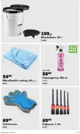 Biltema kundeavis Side 7: Biltema Felgrengjøring €59,90, Bilvaskebøtte €199,00