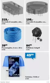 Biltema kundeavis Side 9: Overtrekk til utemøbler, rekt... €219,00, Overtrekk til utemøbler, run... €199,00