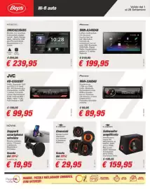 Volantino Bep's Pagina 8: Kenwood monitor con ricevitore multimediale digitale €239,95, Pioneer MVH-330DAB €89,95