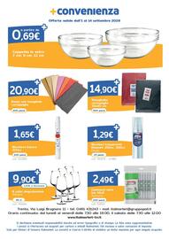 Volantino C+C Italmarket Pagina 16: Coppetta in vetro €0,69, Tovaglietta cartapaglia €14,90