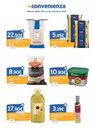 Volantino C+C Italmarket Pagina 9: Riso Carnaroli Pasini €8,90, Olio di semi di girasole alto oleico Mediterranea Line €17,90