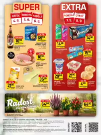Flop leták týden 36 Strana 12: RELAX LIMONÁDA vybrané druhy 0,33 || plech €14,90, Šunka od kosti výběrová jakost 100g €18,90