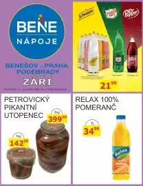 BENE Nápoje leták Strana 1