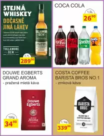 BENE Nápoje leták Strana 3: Tullamore Dew €289,00, Barista Bros coffee beans €339,00