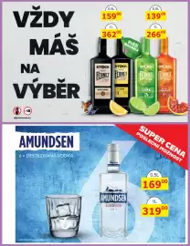 BENE Nápoje leták Strana 30: Stock Fernet €159,00, Amundsen destilovaná vodka €169,00