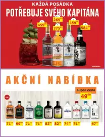 BENE Nápoje leták Strana 33: Republica €90,00, Božkov vodka €71,00