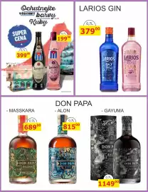 BENE Nápoje leták Strana 35: Legendario všechny barvy Ruby €199,00, Larios 12 Rose €379,00