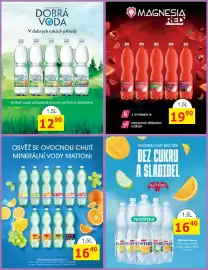 BENE Nápoje leták Strana 5: Mattoni minerální vody €16,40, Dobrá voda jemně perlivá €12,90