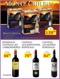 BENE Nápoje leták Strana 56: Château Les Corderons €65,00, Château Les Bordes €82,00