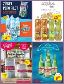 BENE Nápoje leták Strana 6: Dobrá voda #Yes €14,90, Aquila tea osvěžující ovocná chuť €25,50
