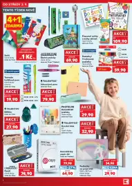 Kaufland leták týden 36 Strana 6: Minecraft školní potřeby €69,90, Centropen Tornado kuličkové pero €19,90