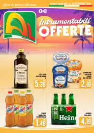 Volantino Al Discount Pagina 1: Heineken birra €4,19, Estathe limone/pesca €1,49