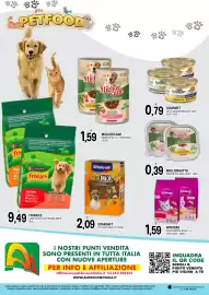 Volantino Al Discount Pagina 16: Migliorgatto vaschetta vari gusti €0,39, Gourmet Gold Dadini/Mousse Vari Gusti €0,79