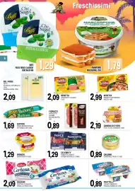 Volantino Al Discount Pagina 6: Celebrity pancetta cubetti €1,29, Fiorucci vaschetta salame milano/napoli €0,89