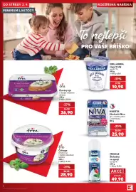 Kaufland leták Strana 4: HOLLANDIA Jogurt bílý €10,90, MADETA Jihočeská niva €25,90