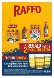 Volantino Famila Superstore Pagina 4: Birra l'originale RAFFO €2,01, Birra RAFFO €1,29