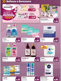 Volantino Prodet Pagina 11: Nivea Men Balsamo dopobarba Sensitive €4,99, Kaloderma Olio corpo €3,99