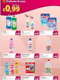 Volantino Prodet Pagina 2: Bref Tavoletta WC €0,99, Sanicasa Detergente con alcool €0,99