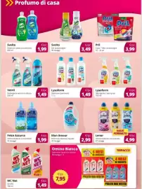Volantino Prodet Pagina 6: Omino Bianco Detersivo lavatrice liquido €7,95, Vetril Detergente vetri e multiuso €1,49