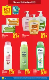Folheto Lidl | Especial DTP Página 14: Cien Sabonete Líquido €0,99, Cien Sabonete Sólido €0,99