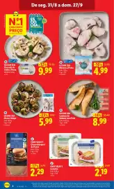 Folheto Lidl | Especial DTP Página 2: Ocean Sea Choco Limpo €5,99, Ocean sea lombos de salmão com pele €8,99