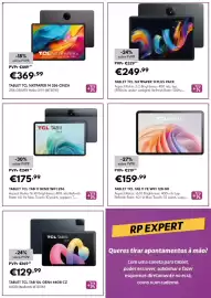 Folheto Radio Popular Página 16: Tablet tcl nxtpaper 14 256 cinza €369,99, Tablet tcl tab 11 gen2 wifi 256 €175,99