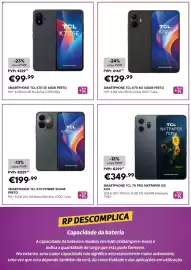 Folheto Radio Popular Página 8: Smartphone tcl k70 se 64gb preto €99,99, Smartphone tcl k70 power 256gb preto €199,99