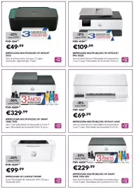 Folheto Radio Popular Página 6: Impressora multifunções hp smart tank 7005 aio €229,99, Impressora hp laserjet m110w €99,99
