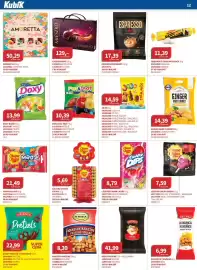 Kubík potraviny leták Strana 12: Dr. Ensa kukurice pražená barbecue €6,99, Ginger hard candies lemon honey €14,39