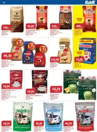 Kubík potraviny leták Strana 15: Nescafe crema €132,99, Horká čokoláda samantha €24,59