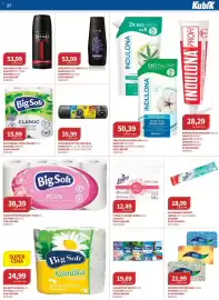 Kubík potraviny leták Strana 27: Big Soft Kamilka €24,99, Velvet kapesníčky €19,69