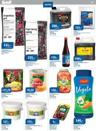 Kubík potraviny leták Strana 28: Orkla gastro polévkové koření klasik €1.400,00, Hame ovocná směs €227,00