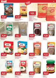 Kubík potraviny leták Strana 34: Čočka velkozrnná €17,77, Brusinky €28,14
