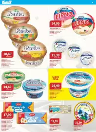 Kubík potraviny leták Strana 4: Madeta jihoceská niva 60% €24,69, Madeta jihočeské žervé €15,39
