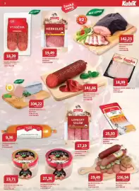 Kubík potraviny leták Strana 7: Vysočina salám €18,39, Mistrovská paštika jemná €23,71