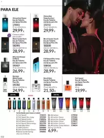Catálogo Avon Página 112: Black suede dark eau de toilette em spray para ele €28,99