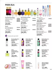 Catálogo Avon Página 113: Recarga Attraction Eau de Parfum Para Ela €39,99, Love Quartz Máscara Facial €7,99