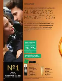 Catálogo Avon Página 14: Attraction Eau de Toilette em Spray Para Ele €29,99, Attraction Loção Corporal €6,99