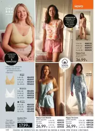 Catálogo Avon Página 140: Pijama Fruit €36,99, Pijama Cami Shortie €26,99
