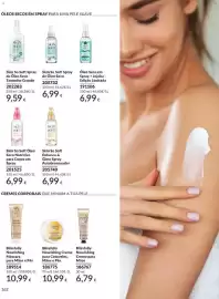 Catálogo Avon Página 162: Skin so soft spray de óleo seco €9,59, Skin so soft óleo seco nutritivo para corpo em spray €6,99