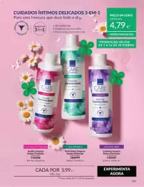 Catálogo Avon Página 165: Avon care intimate calming limpeza íntima feminina €4,79