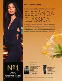 Catálogo Avon Página 18: Little black dress lace €23,99, Little black dress loção corporal €6,99