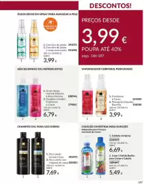 Catálogo Avon Página 187: Avon senses body mist €3,99, Skin soft com óleo de jojoba €3,99
