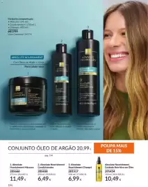 Catálogo Avon Página 194: Absolute Nourishment Cuidado Nutritivo em Óleo €10,49, Absolute Nourishment Champô €6,99