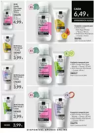 Catálogo Avon Página 209: Avon sk!n nourish mini sérum + creme €3,99, Avon sk!n glow mini sérum + creme €3,99