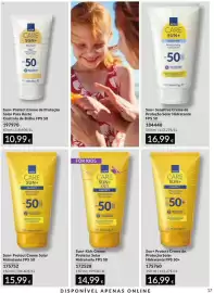 Catálogo Avon Página 213: Avon sun+ protect creme solar hidratante fps 50 €15,99