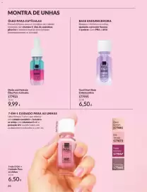 Catálogo Avon Página 66: Avon óleo para cutículas €9,99, Avon good start base endurecedora €6,50