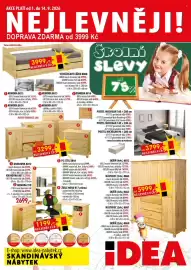 IDEA nábytek leták Strana 1: Idea skříň (4dv.) 8852 €12.999,00, Postel michigan 90 x 200 cm €3.799,00